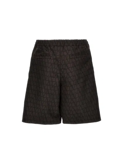 Valentino Iconographic Print Bermuda Shorts