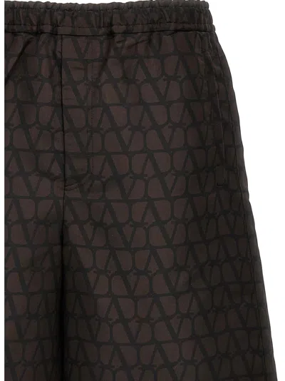 Valentino Iconographic Print Bermuda Shorts