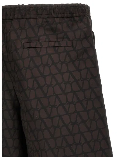Valentino Iconographic Print Bermuda Shorts