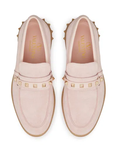 Valentino Garavani Women Leisure Flows Leather Loafers