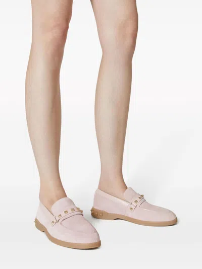 Valentino Garavani Women Leisure Flows Leather Loafers