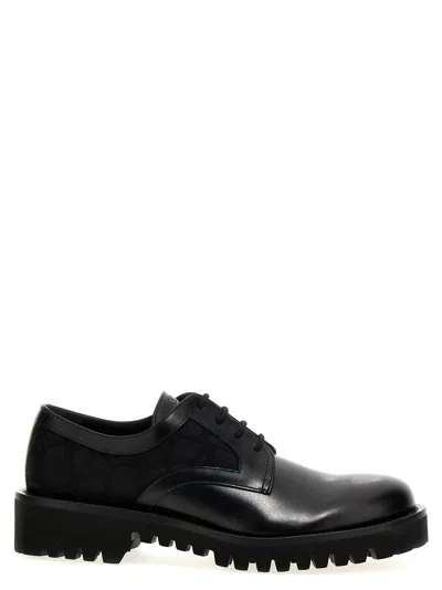 Valentino Garavani Derby Toile Loafers