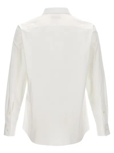 Valentino Poplin Cotton Shirt With Hidden Buttoning