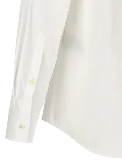 Valentino Poplin Cotton Shirt With Hidden Buttoning