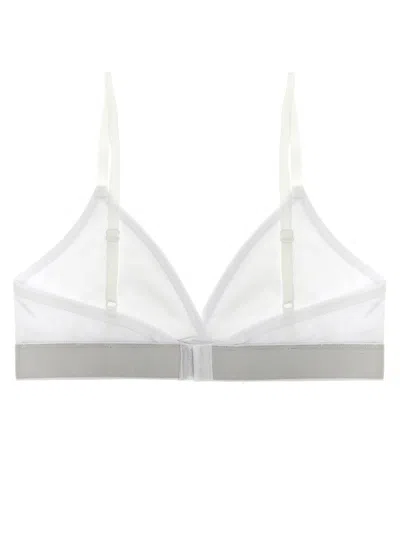 Versace Ribbed Stretch-cotton Soft-cup Triangle Bra