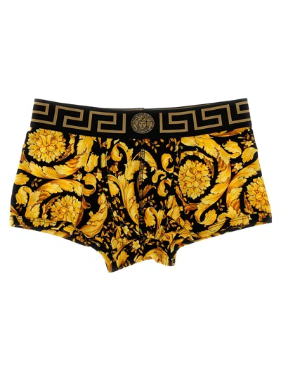 Shop Versace 'barocco' Boxer Shorts