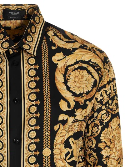 Versace Silk Printed Shirt For Men