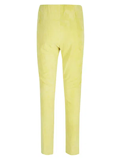 Shop Via Masini 80 Slim Fit Suede Trousers