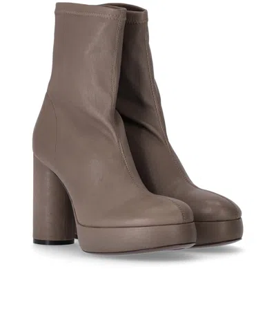 Vic Matie Pulp Mud Sock Heeled Ankle Boot