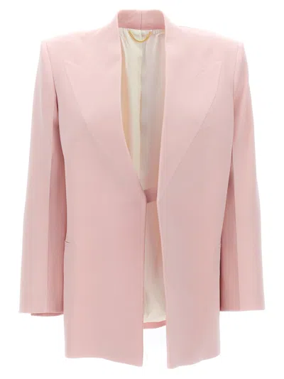 Victoria Beckham Tailored Blazer Jacket Padded Shoulders