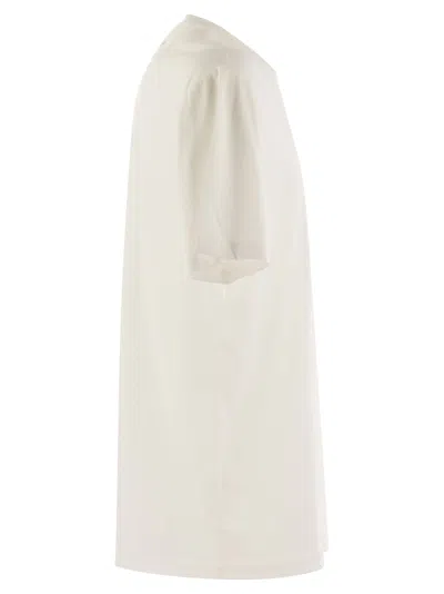 Vilebrequin Cotton T-shirt With Pocket In White
