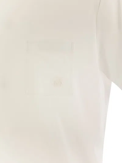 Vilebrequin Cotton T-shirt With Pocket In White