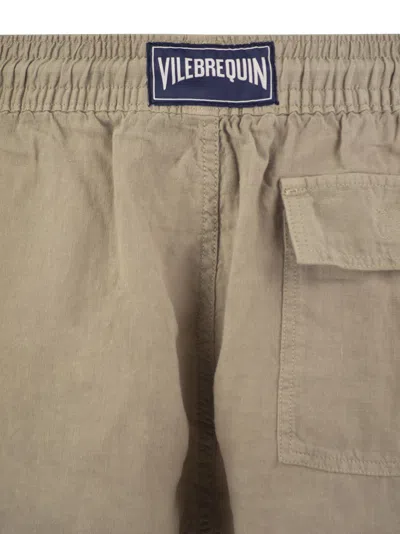 Vilebrequin Linen Cargo Bermuda Shorts