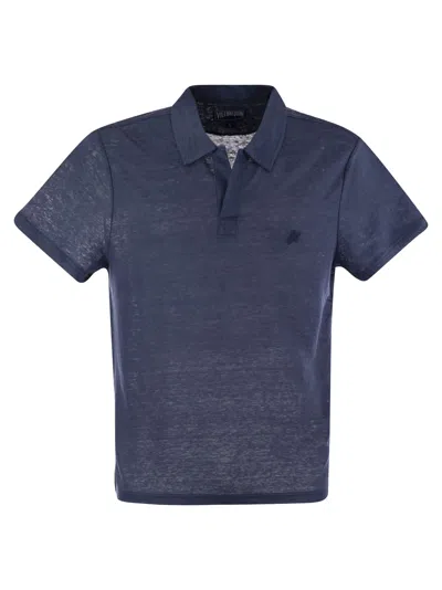 Vilebrequin Short-sleeved Linen Polo Shirt