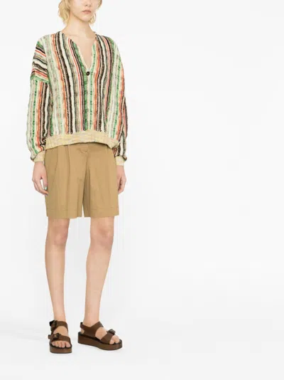 Vitelli Linen Blend Cotton Cardigan