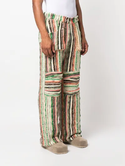 Vitelli Stripe-print Cotton-blend Trousers
