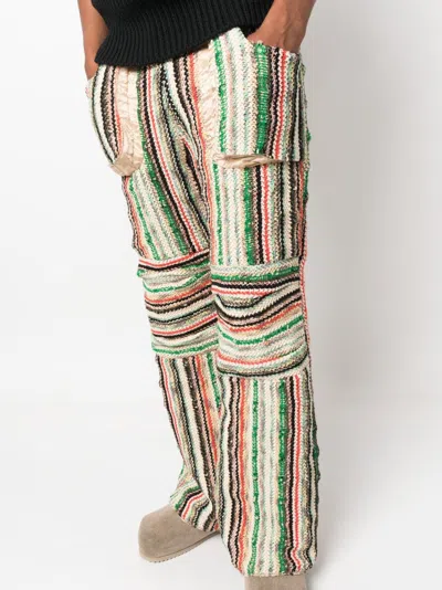 Vitelli Stripe-print Cotton-blend Trousers