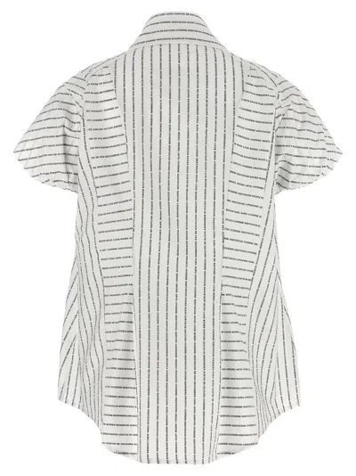 Vivienne Westwood Blackwhite Twisted Bagatelle Shirt