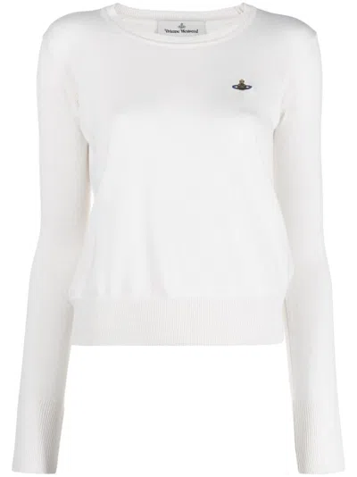 Vivienne Westwood Ls Hebo Top Clothing In White