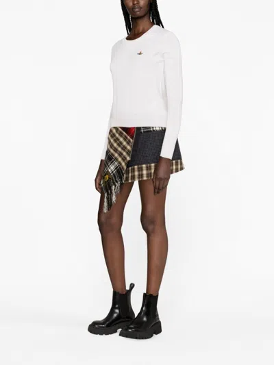 Vivienne Westwood Ls Hebo Top Clothing In White