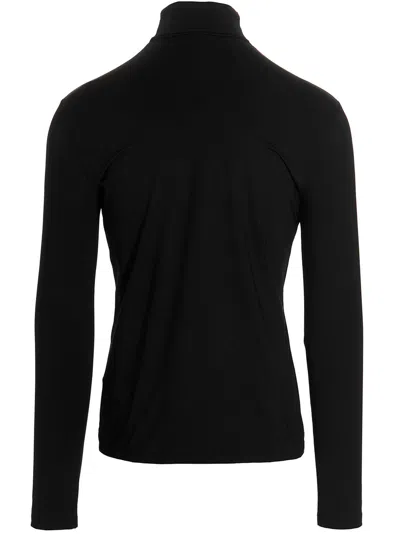 Vtmnts Turtleneck Logo Sweater In Slim Fit