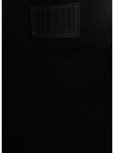 Vtmnts Turtleneck Logo Sweater In Slim Fit