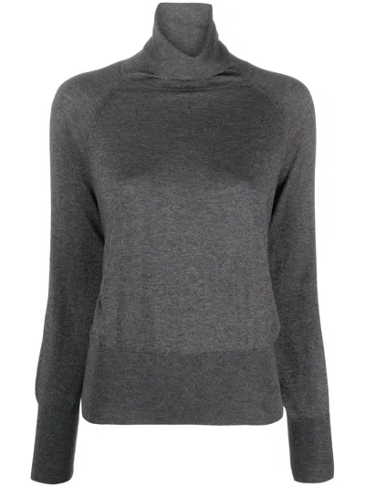 Shop Wild Cashmere Silk And Cashmere Blend Turtleneck Sweater