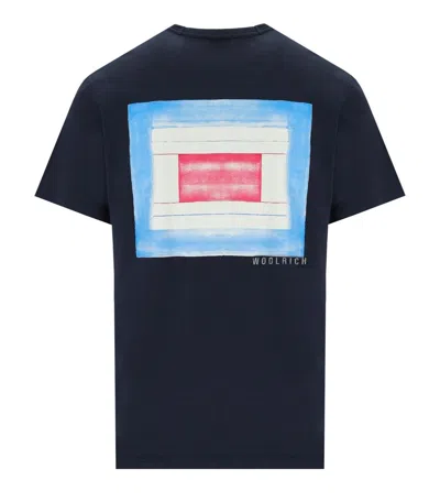 Woolrich Flag Blue T-shirt