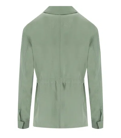 Woolrich Sage Green Overshirt