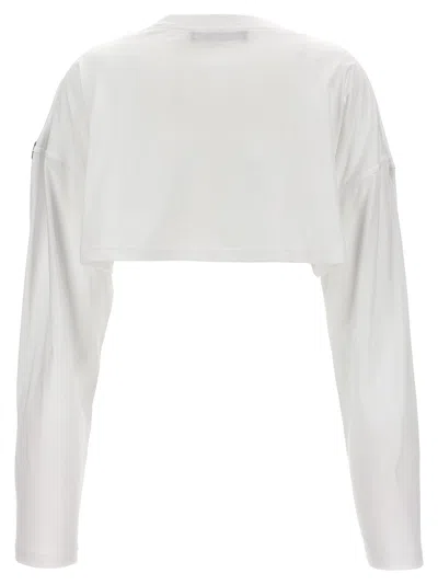 Y/project Logo Cropped T-shirt