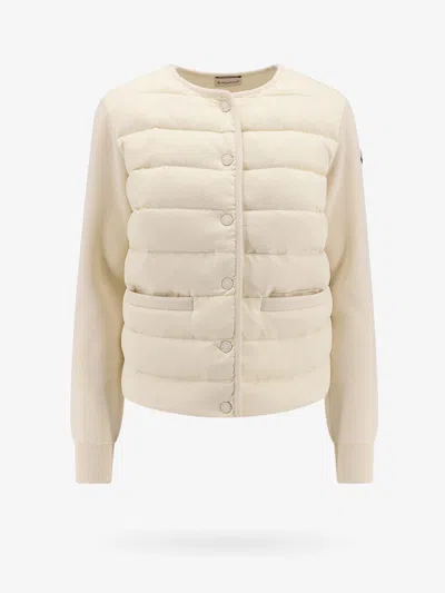 Moncler Jacket In White