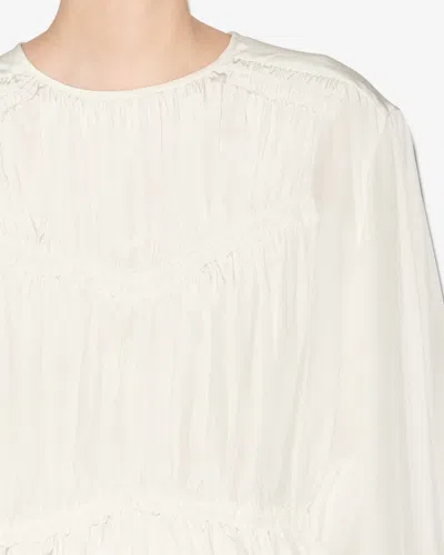 Isabel Marant Gelina Blouse In Ecru