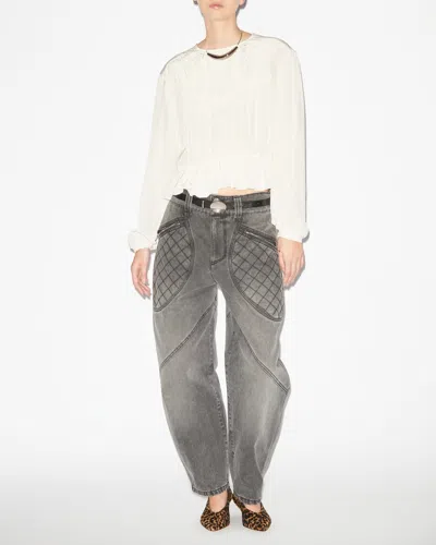 Isabel Marant Gelina Blouse In Ecru