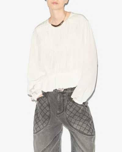 Isabel Marant Gelina Blouse In Ecru