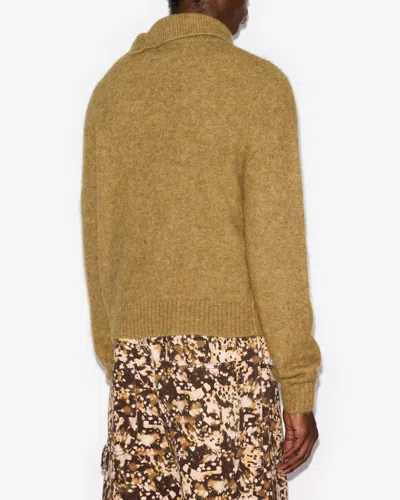 Shop Isabel Marant Pullover Aliocha In Honey