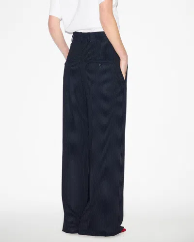 Isabel Marant Romina Pants In Midnight-ecru