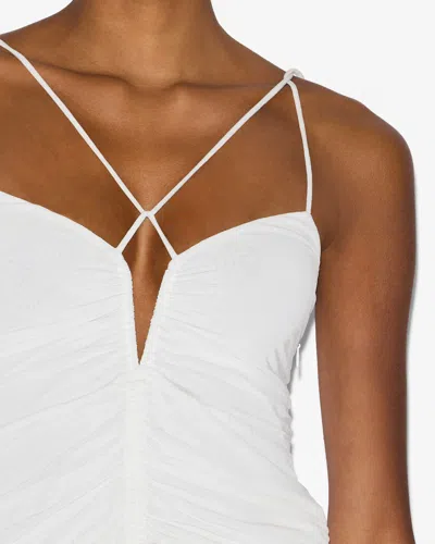 Isabel Marant Leila Top In White
