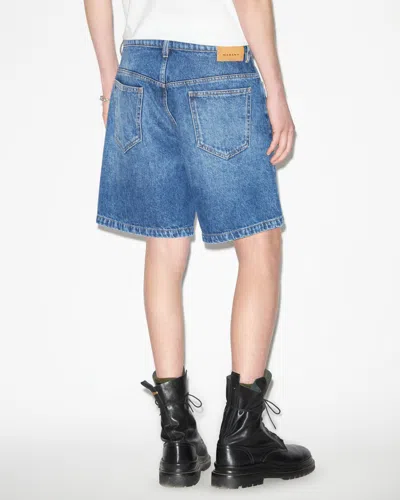 Isabel Marant Jerryli Shorts In Blue