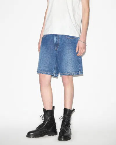 Isabel Marant Jerryli Shorts In Blue