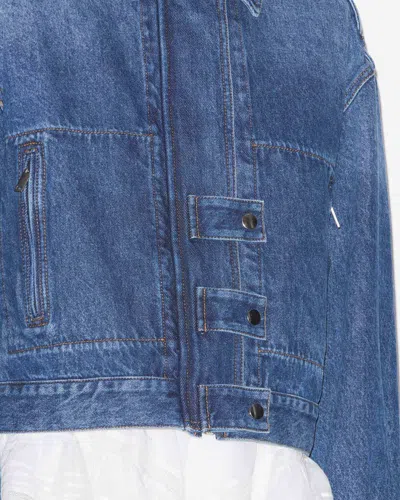 Isabel Marant Étoile Blue Julie Denim Jacket In Blue