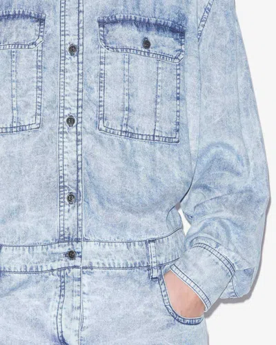 Isabel Marant Étoile Palvina Dress In Blue