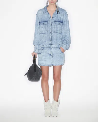 Isabel Marant Étoile Palvina Dress In Blue