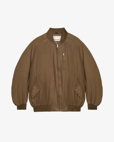 Isabel Marant Bakya Jacket In Khaki