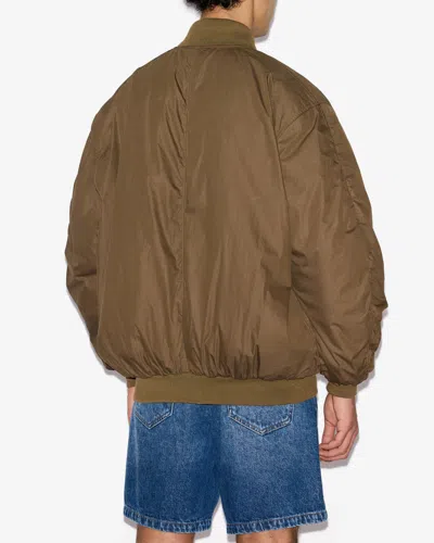 Isabel Marant Bakya Jacket In Khaki