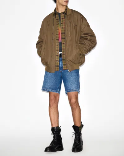 Isabel Marant Bakya Jacket In Khaki