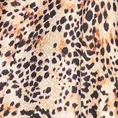 Isabel Marant Animal-print High-low Midi Skirt In Natural