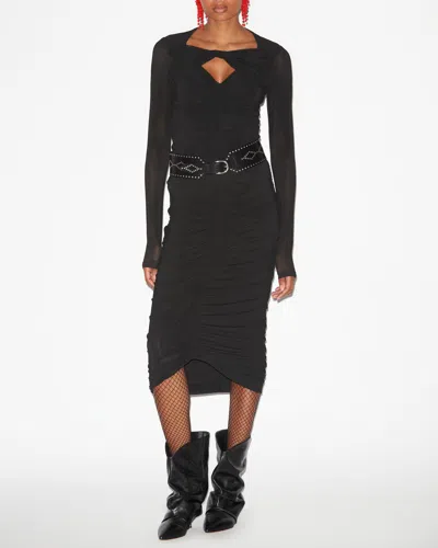 Isabel Marant Vandalia Top In Black