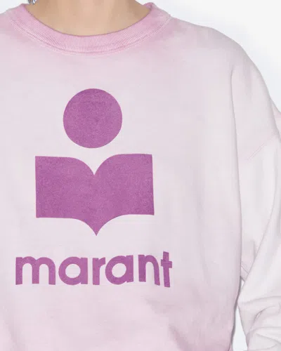 Isabel Marant Étoile Mobyli Logo-print Sweatshirt In Lilac