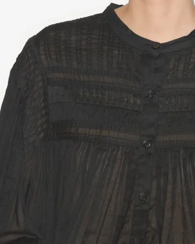 Isabel Marant Étoile Plalia Blouse In Black