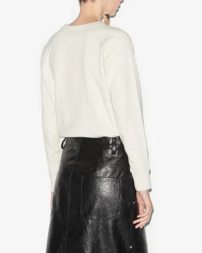 Isabel Marant Étoile Milla Sweatshirt In Ecru